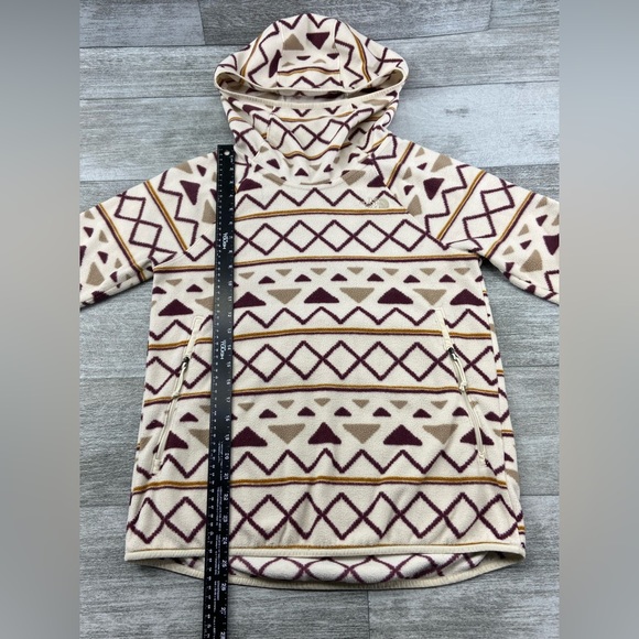 The North Face Fleece Hoodie Womens Small Aztec Cowl Neck Pullover Southwest - Picture 16 of 16